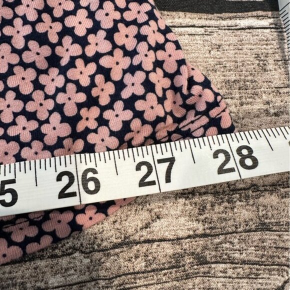 Boden Chic Pink and Black Floral Jersey Dress With Pockets Size 10 Petite - Picture 6 of 11